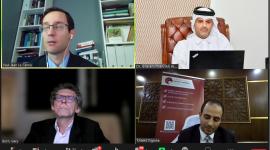 جانب من الندوة الافتراضية