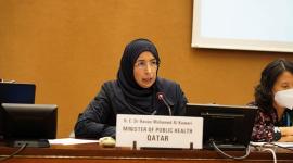 سعادة الدكتورة حنان محمد الكواري وزير الصحة العامة