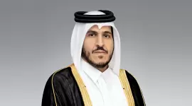 سعادة الشيخ محمد بن حمد بن قاسم آل ثاني وزير التجارة والصناعة