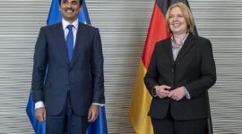 سمو الأمير ورئيسة البرلمان الألماني