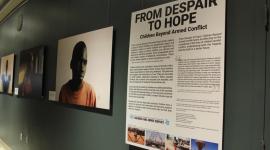 قطر تفتتح معرضا للصور الفوتوغرافية عن الأطفال والنزاع المسلح بمقر الأمم المتحدة