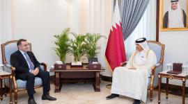 سعادة رئيس مجلس الشورى والسفير الأذريبجاني في قطر