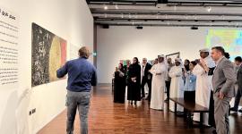 جانب من الحضور بالمعرض