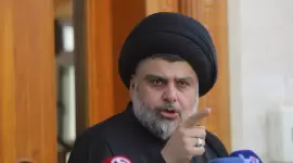 زعيم التيار الصدري في العراق مقتدى الصدر