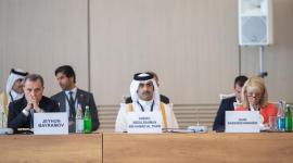 سعادة وزير الثقافة خلال مشاركته في المنتدى