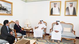 جانب من وداع السفير الفلبيني