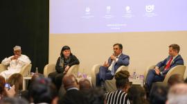 سعادة وزير العمل خلال مشاركته في مؤتمر العمل الدولي