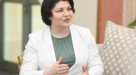 رئيسة وزراء جمهورية مولدوفا السيدة ناتاليا جافريليتسا