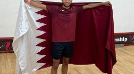 لاعب الإسكواش القطري عبدالله التميمي