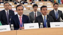 الوفد القطري المشارك في القمة