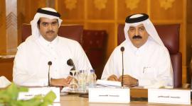 الوفد القطري المشارك في الاجتماع