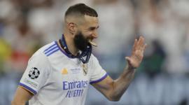 كريم بنزيما لاعب فريق ريال مدريد