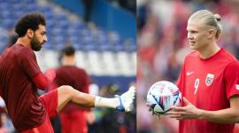 هالاند وصلاح