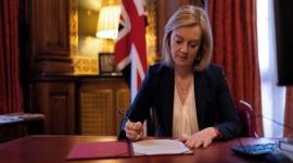 ليز تراس وزيرة الخارجية البريطانية