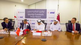 جانب من توقيع الاتفاقية