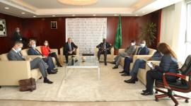 جانب من المباحثات