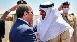 الرئيس المصري ونظيره الإماراتي