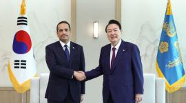 جانب من زيارة سعادة وزير الخارجية إلى كوريا الجنوبية