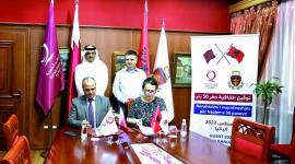 جانب من توقيع الاتفاقية