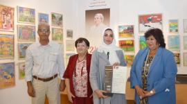 خلال تسليم الجوائز للمركز