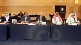 جانب من مشاركة الوفد القطري