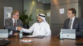 جانب من توقيع خطاب النوايا