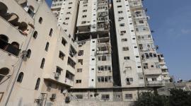 آثار القصف الإسرائيلي على غزة