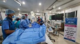 خلال إجراء إحدى الجراحات