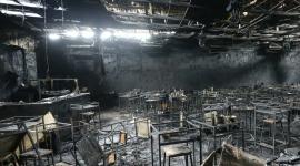 صور لمكان الحريق