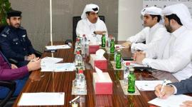 جانب من اجتماع اللجنة التنسيقية بين وزارة العمل وغرفة قطر