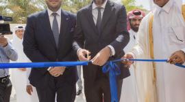 خلال افتتاح مقر بعثة الاتحاد الأوروبي بالدوحة