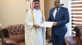 جانب من تسليم أوراق الاعتماد