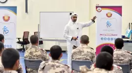 جانب من المعسكر