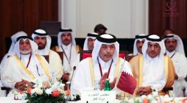 جانب من مشاركة سعادة السيد حسن بن عبدالله الغانم رئيس مجلس الشورى في الاجتماع