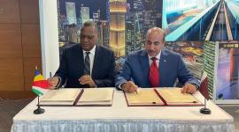 جانب من توقيع الاتفاقية