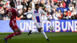 جانب من المباراة