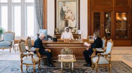 جانب من حوار سمو الأمير مع المجلة الفرنسية