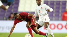 جانب من مباراة قطر وكندا