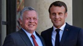 ماكرون وعبد الله الثاني