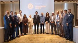 جانب من اللقاء الصحفي بمدينة إسطنبول