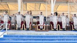 المنصة الرئيسية خلال حفل التخريج