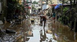 العاصفة دمرت العديد من الأحياء