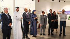 خلال افتتاح المعرض