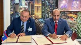 جانب من توقيع الاتفاقية