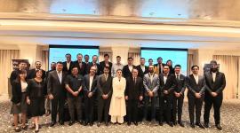 صورة جماعية على هامش توقيع مذكرة التفاهم