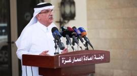 سعادة السفير محمد العمادي رئيس اللجنة القطرية لإعادة إعمار غزة