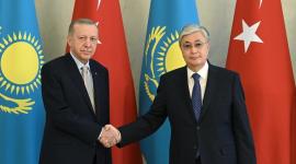 رئيس كازخستان والرئيس التركي