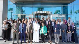 صورة جماعية في ختام الزيارة