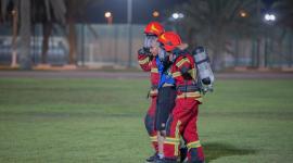 جانب من التمرين