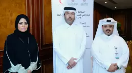 جانب من إطلاق الحملة التوعوية